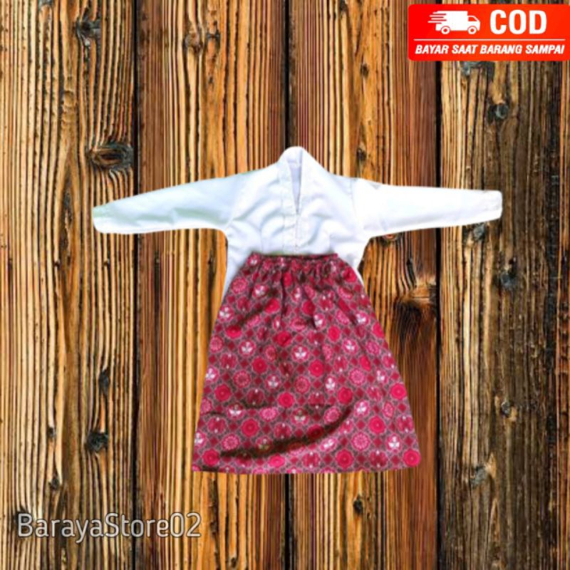 BAJU STELAN KEBAYA ANAK & TANGGUNG TERMURAH BAJU STELAN KEBAYA TK DAN SD KHAS SUNDA