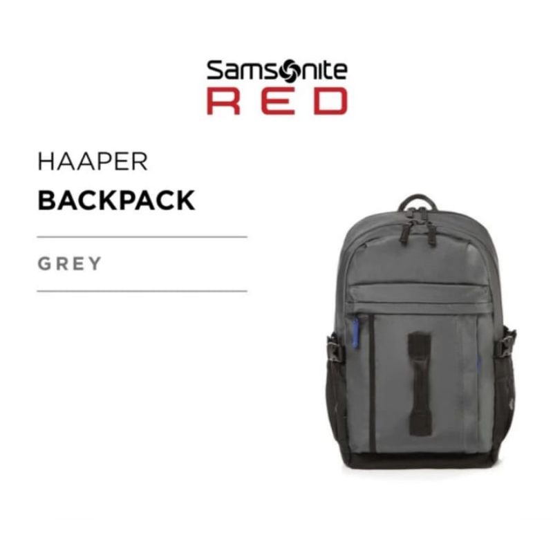 Samsonite Haaper Tas Laptop Backpack Grey