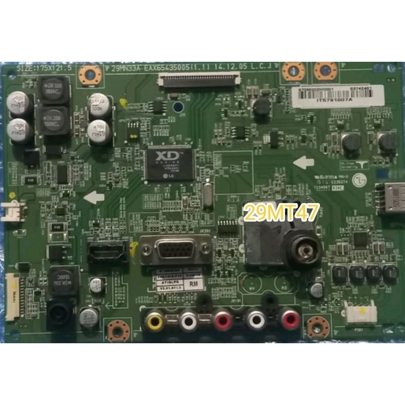 sparpate onderdil MB TV LED LG type 29MT47/45 mb MB motherboard menboard matherboard Mobo LG29MT47/4