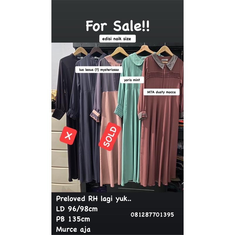 PRELOVED RH Rumah Hafidzah Suhera