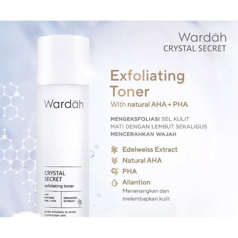 Wardah Crystal Secret Exfoliating Toner