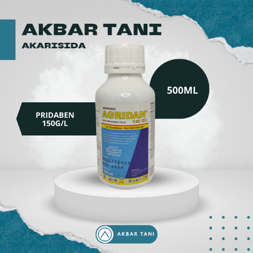 Akarisida AGRIDAN 150EC 500ml Pridaben 150g/l pembasmi tungau