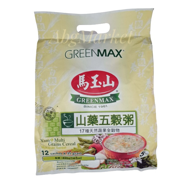 

Greenmax Yam & Multi Grains Cereal 420 Gr