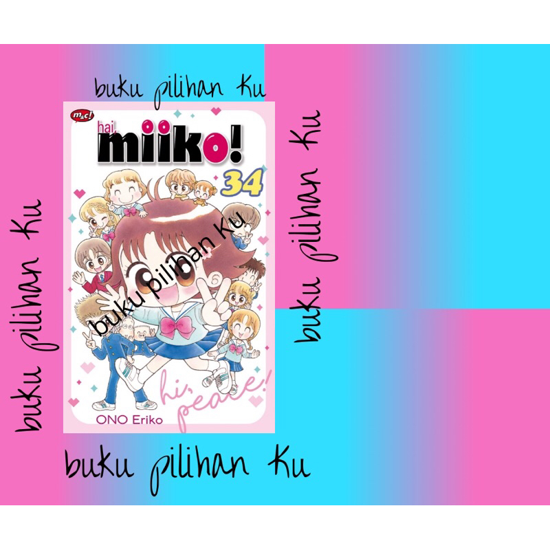 buku Komik Hai Miiko 36, 33, 34, 35