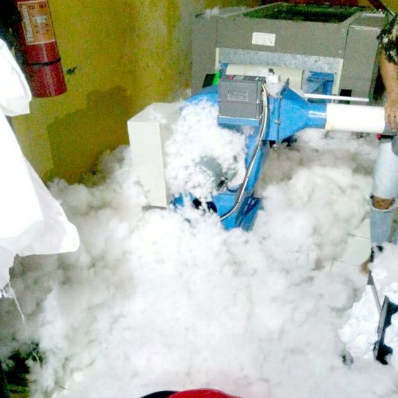 Dakron Silikon Grade A 100gr Material Sintetis Dacron Silicon Produksi Industri Isian Pengisi Bahan 