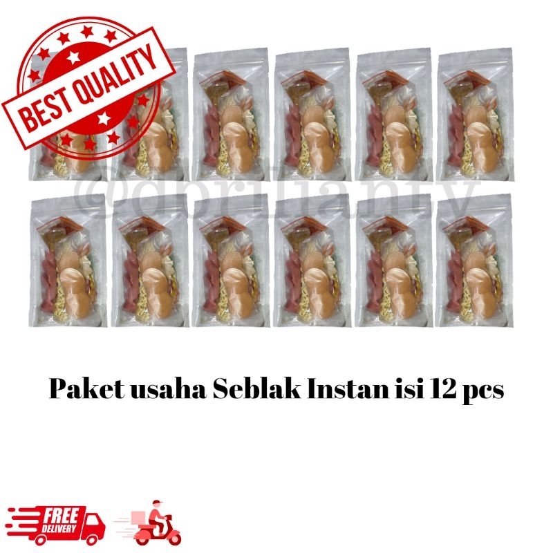 

PAKET USAHA SEBLAK INSTAN 12 PCS