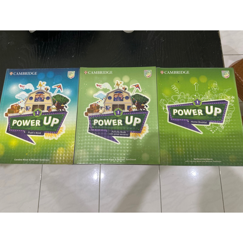 BUKU POWER UP CAMBRIDGE 1 set isi 3 buku kelas 1 SD