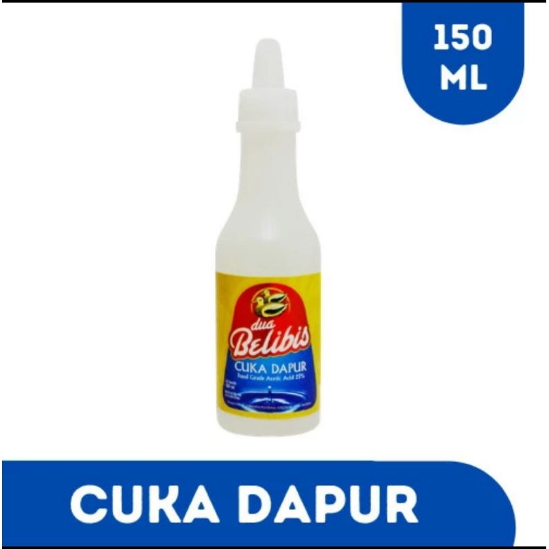 

Dua Belibis Cuka Dapur 150 ML White Kitchen Vinegar Cuka Putih 150ml