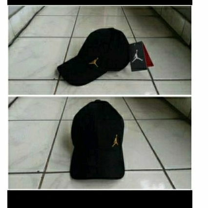 Topi Jordan Gold Topi Baseball Jordan