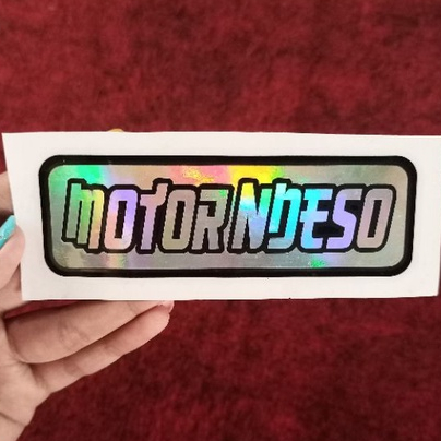 

Sticker custom nama dan Hologram
