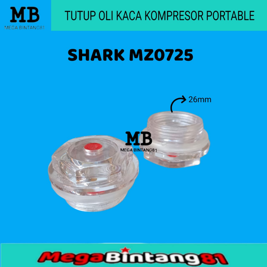Tutup oil kompresor portable tutup oli kompresor listrik indikator tutup oli kompresor MZ 3/4 0725 o