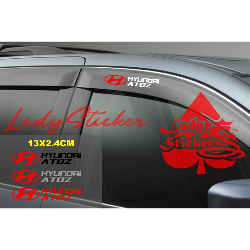 Cutting sticker talang air atoz sticker cover talang air mobil hyundai atoz