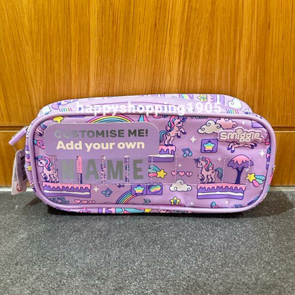 

SMIGGLE LETS PLAY JUNIOR PENCIL CASE UNICORN NAME - TEMPAT PENSIL SMIGGLE