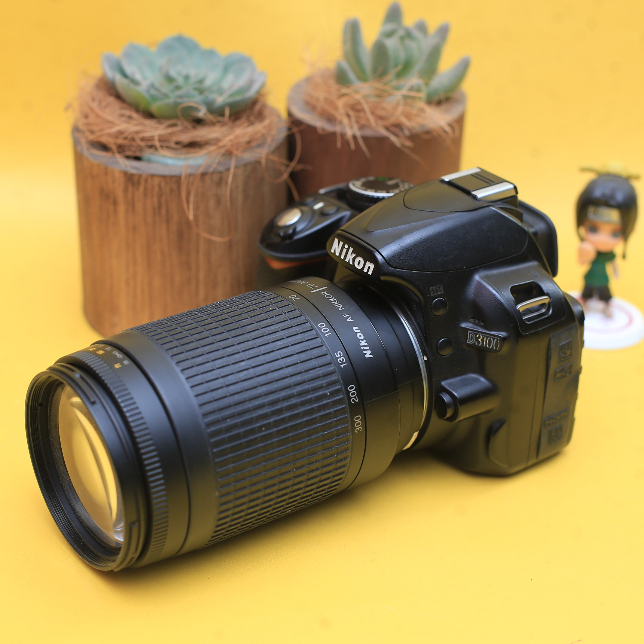 Nikon D3100 Lensa Tele Zoom Kamera DSLR - Layar vg - Garansi