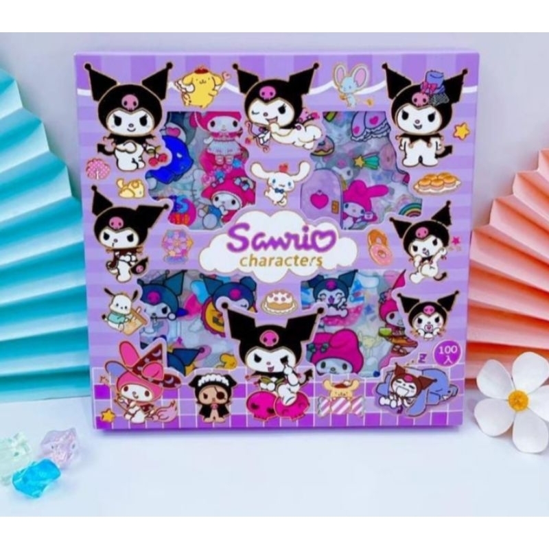 

Stiker Motif kartun Korea Lucu Anti air isi 100pcs Cocok Untuk Dekorasi Handbook Scrapbook