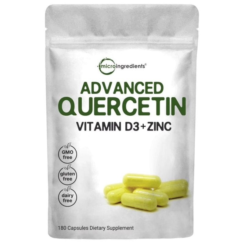 ADVANCED QUERCETIN Vitamin D3+Zinc  Isi 180 Kapsul