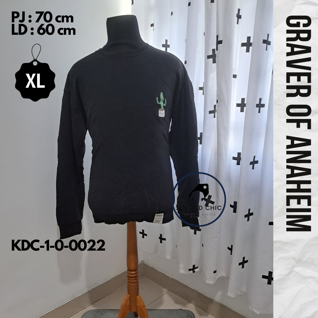 Crewneck GRAVER ORIGINAL | Crewneck Pria | Sweater GRAVER | Crewneck branded | Sweater branded