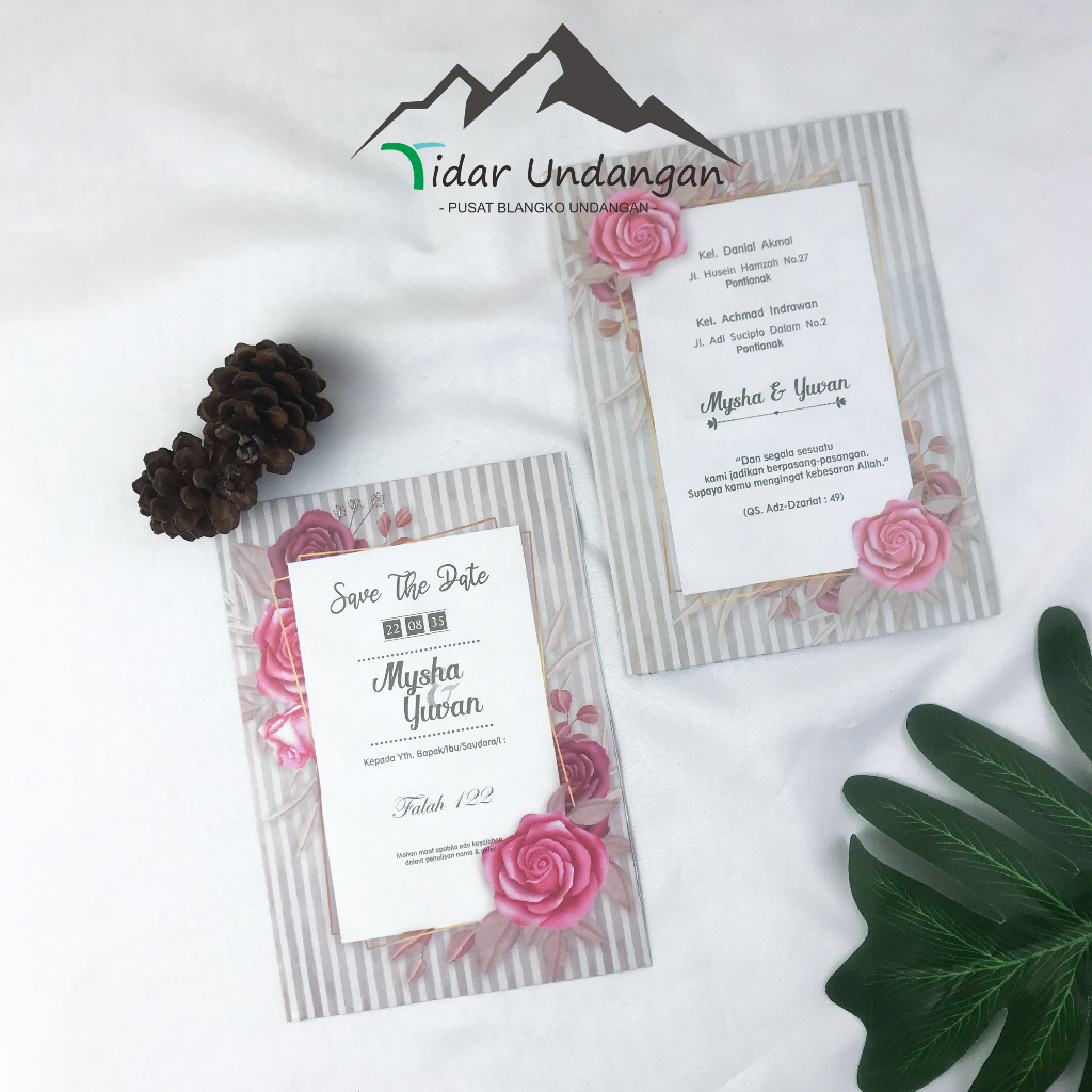 Blangko Undangan Pernikahan Falah 122 Harga Murah
