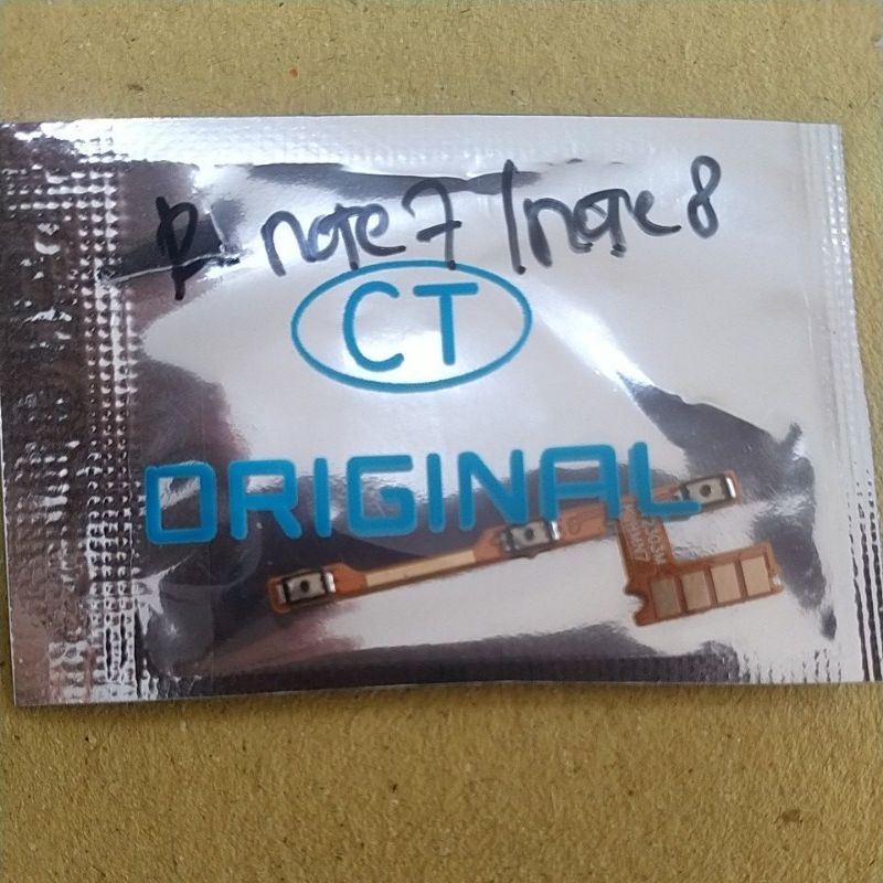 Flexibel On off + volume Redmi Note 7/Note 8