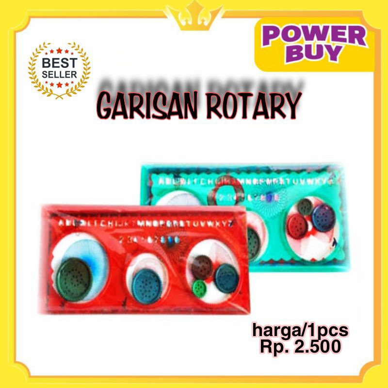 

1pcs GARISAN Rotary BESCO MAGIC RULLER/PENGGARIS