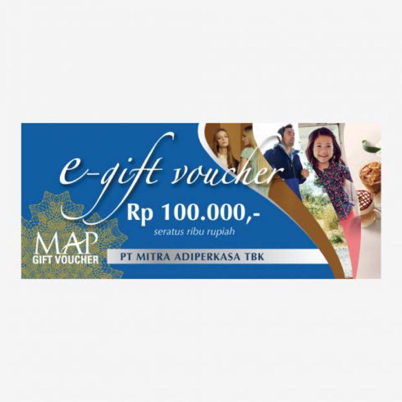 Voucher MAP e-gift voucher