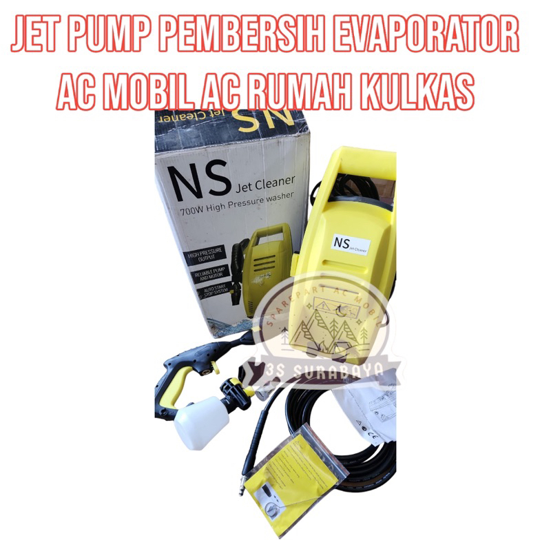 Jet Pump Evaporator Ac Mobil Kulas Ac Rumah Pembersih Semprot Air Pompa