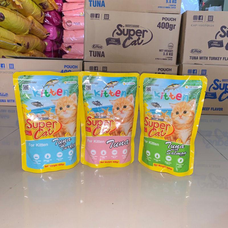 SuperCat pouch 400gram - 400 gr
