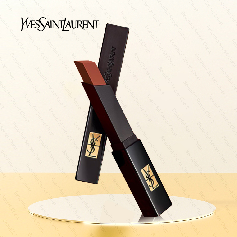 YSL Lipstik YvesSaintLaurent The Slim Matte Longwear Lipstick Kotak Super-Slim Yang Memberikan Warna