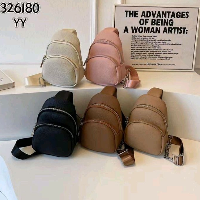 TF326180 Tas Wanita import Waistbag Wanita Tas Dada Import Premium