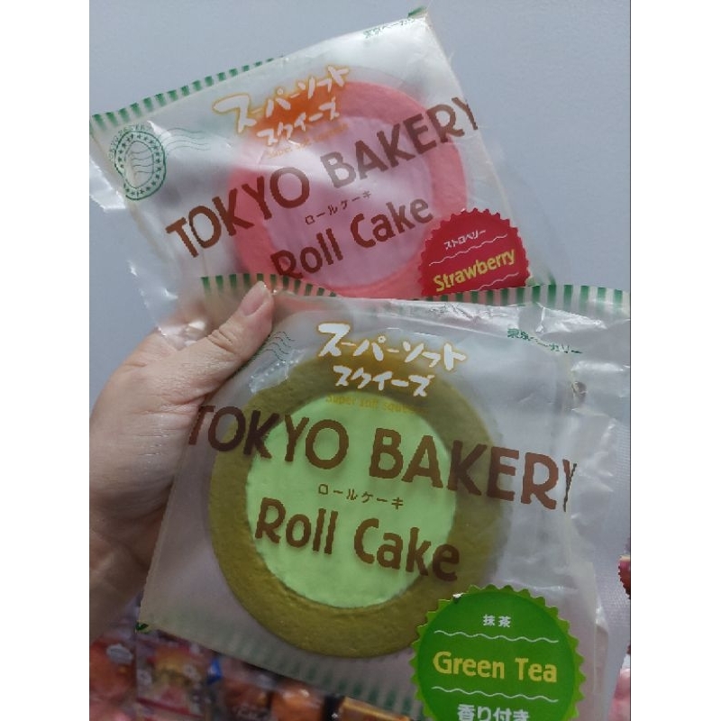 Squishy Licensed Tokyo Bakery Roll Cake