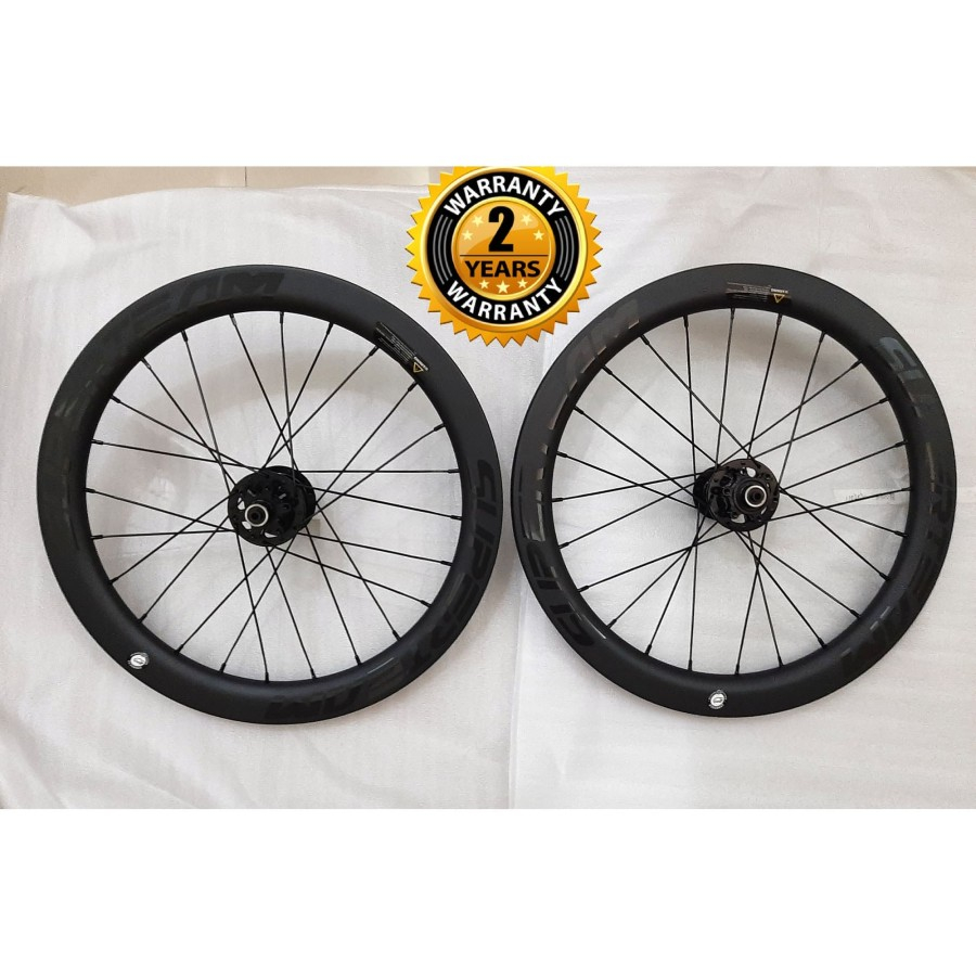 Superteam Carbon Clincher Wheelset 20 Inch Sepeda Lipat - DISC BRAKE