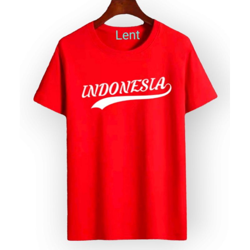 Kaos dewasa Garuda Indonesia 17 Agustus baju atasan unisex