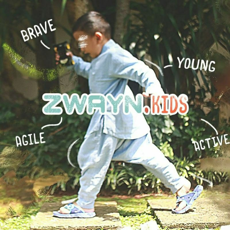 Sirwal Abbas by Zwayn Kids II Celana Sirwal Jogger Anak II Celana Sirwal Anak