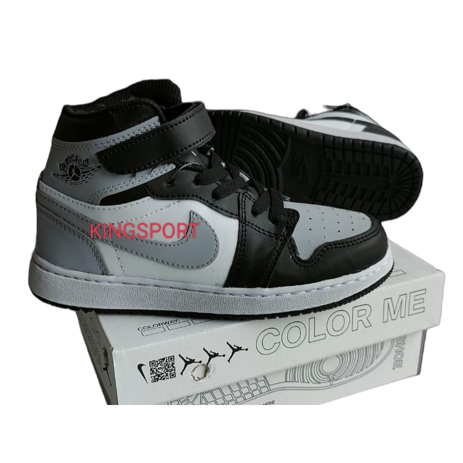 Sepatu Sport nike air jordan kids Velcro Bonus kaos kaki