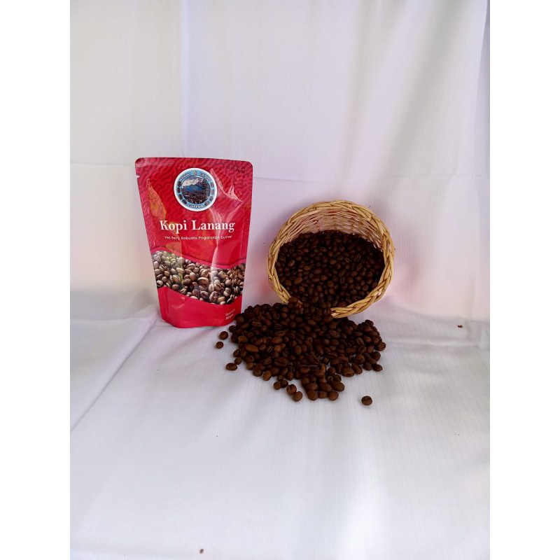 

kopi Lanang (peaberry) robusta Pagar Alam 200g