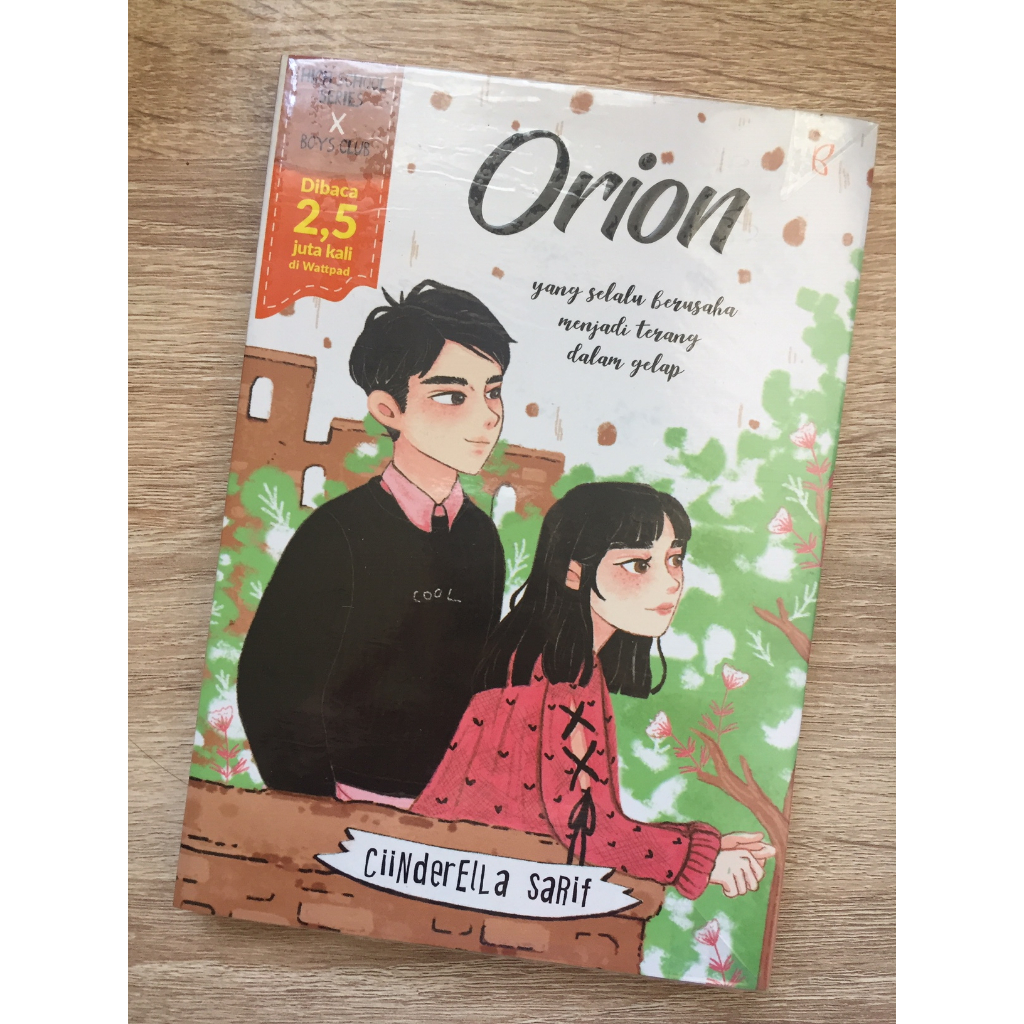 Novel Orion - Ciinderella Sarif (Preloved)