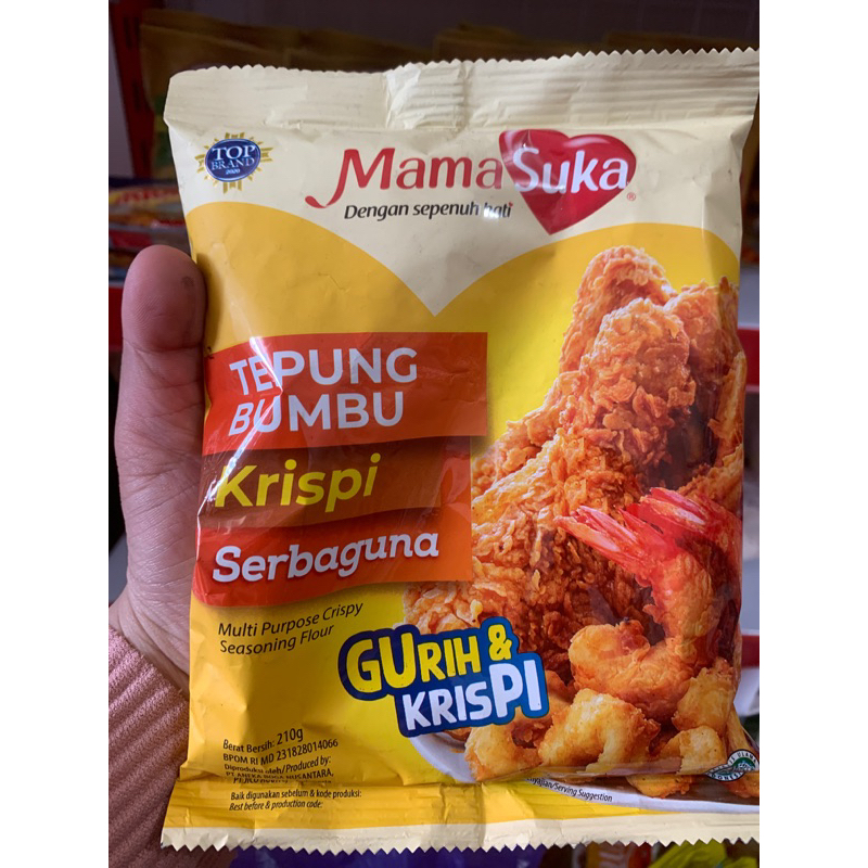 

mama suka tepung bumbu krispi serbaguna @210gr