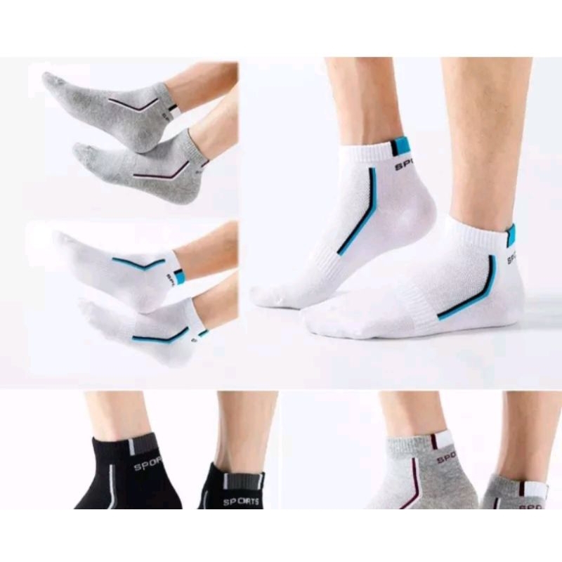 Kaos kaki Pendek Sport,Kaos kaki pria wanita pendek bahan tebal