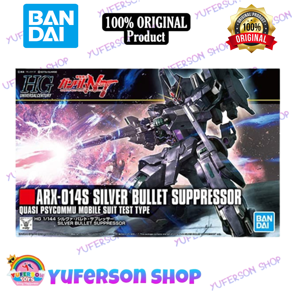 GUNDAM - HG 1/144 ARX-014S Silver Bullet Suppressor Quasi Psycommu