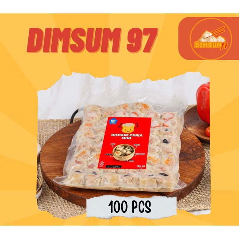 

Dimsum Ceria 100pcs