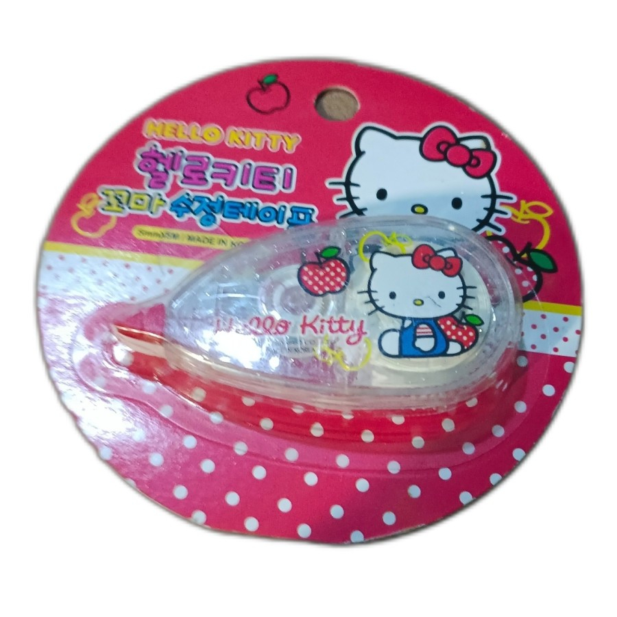 

Sanrio Tip-Ex Correction Tape Penghapus Hellokitty 5mm x 5mm 413502