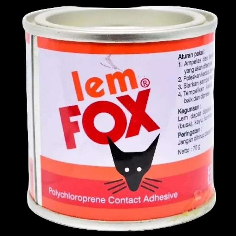 

Lem fox kaleng 70gr