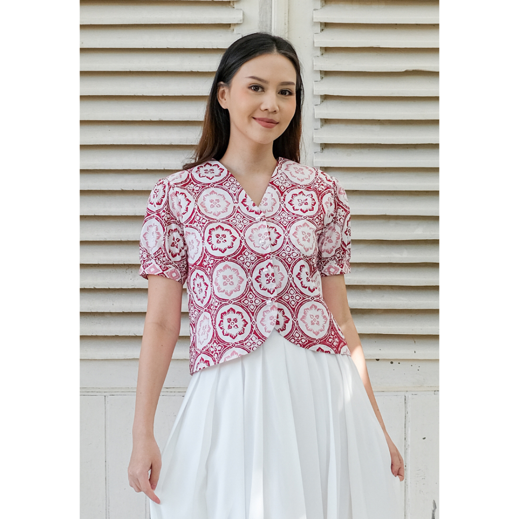 Kichi Batik Blouse Batik Olesia