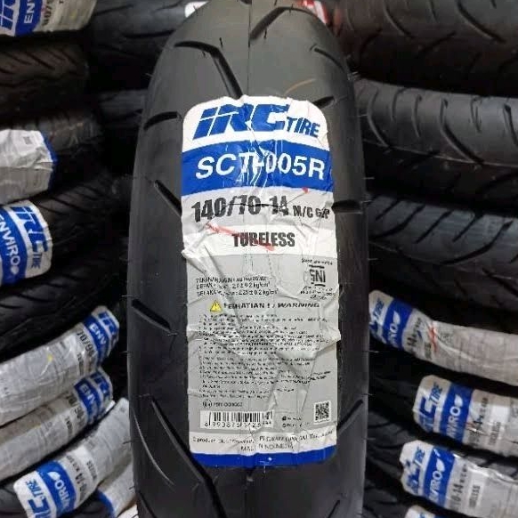 Ban IRC 140/70-14 SCT005R tubeless*