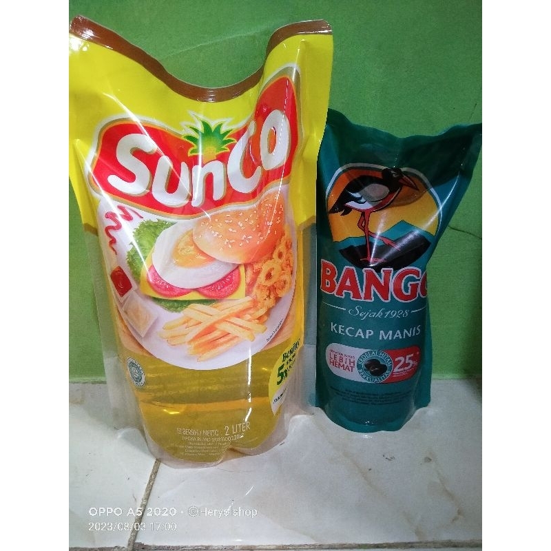 

PAKET KECAP BANGO + SUNCO 2 LITER