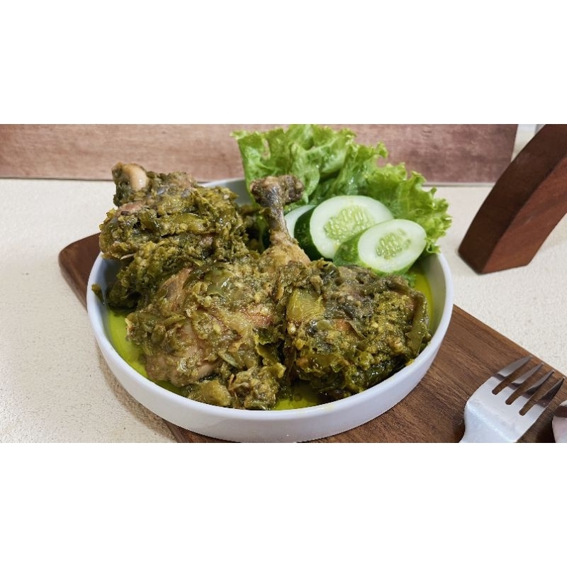 

Ayam balado ijo Padang / lauk siap saji Potong 4