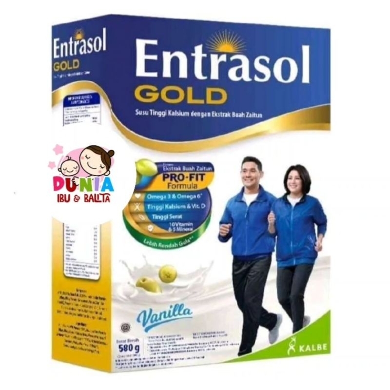 

ENTRASOL GOLD VANILA CHOCHOLATE 580 GRAM