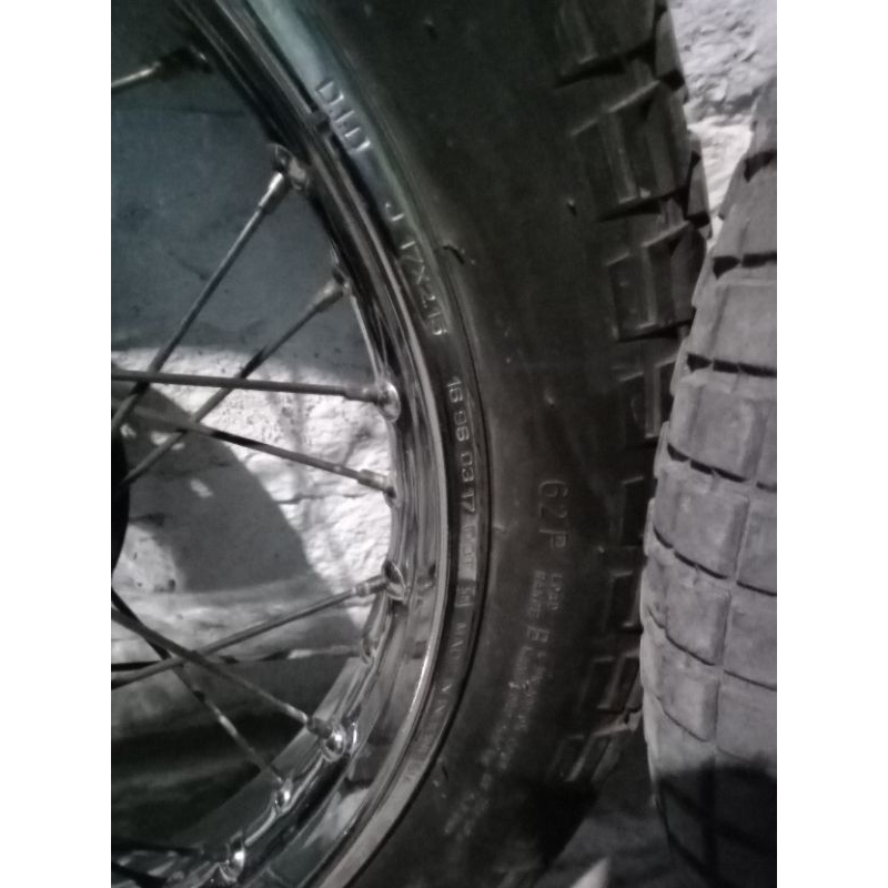 set ban depan belakang chopper