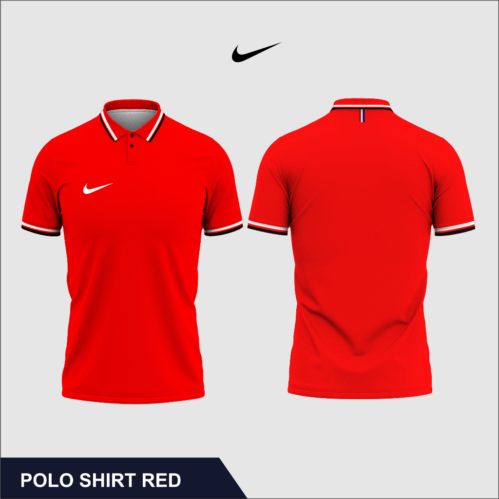 COD ( bayar Di Tempat ) kaos Polo Pria Kerah Nike Logo / kaos Premium, Murah Dan Keren / kaos wangki