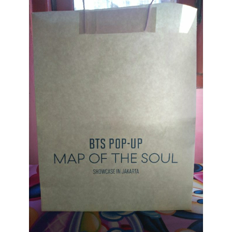 Paper bag BTS Pop up store